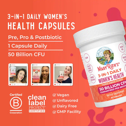 3-in-1 Daily Women's Health Capsules