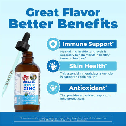 Organic Ionic Zinc Liquid Drops