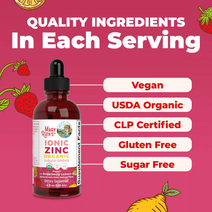 Organic Ionic Zinc Liquid Drops