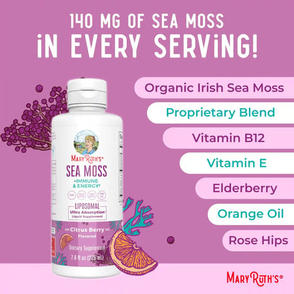 Sea Moss + Immune & Energy Liposomal