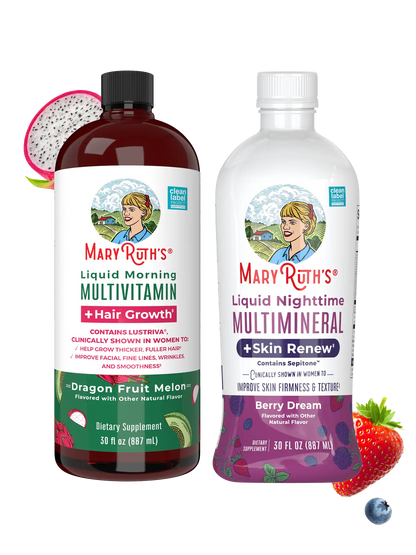 AM & PM Routine + Hair Growth & Skin Support