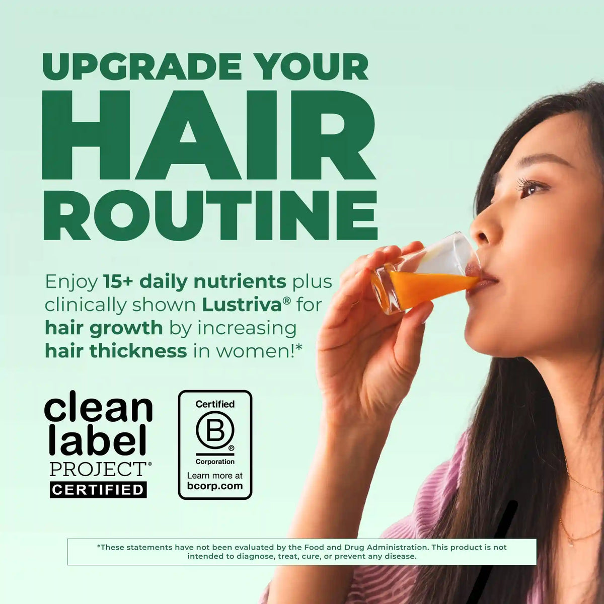 Liquid Morning Multivitamin + Hair Growth