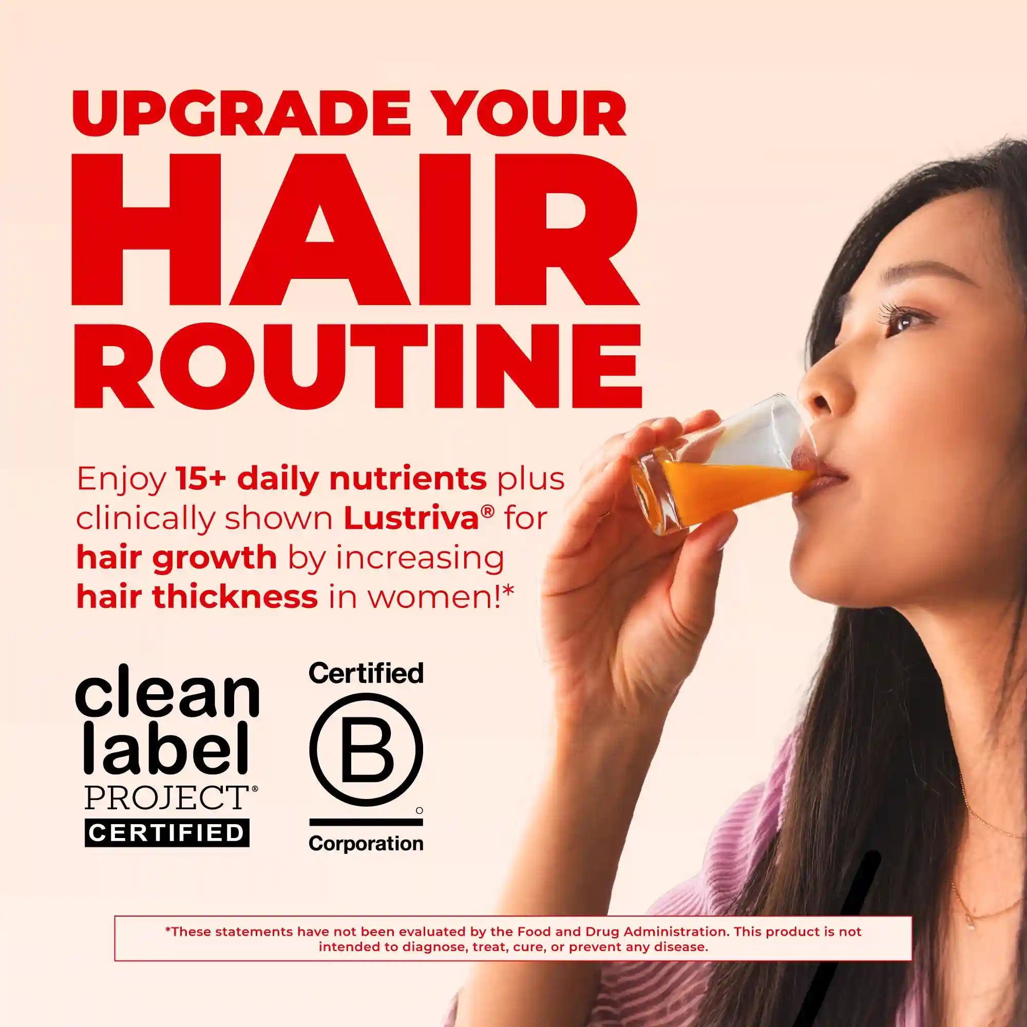 Liquid Morning Multivitamin + Hair Growth (2-Pack)