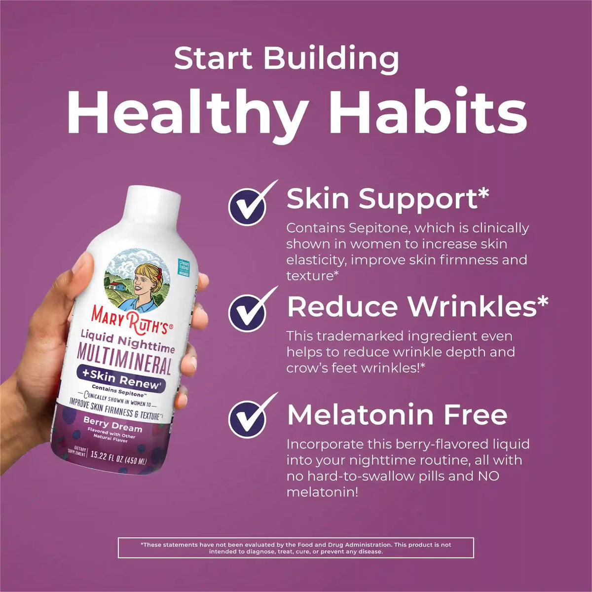 Liquid Nighttime Multimineral + Skin Renew