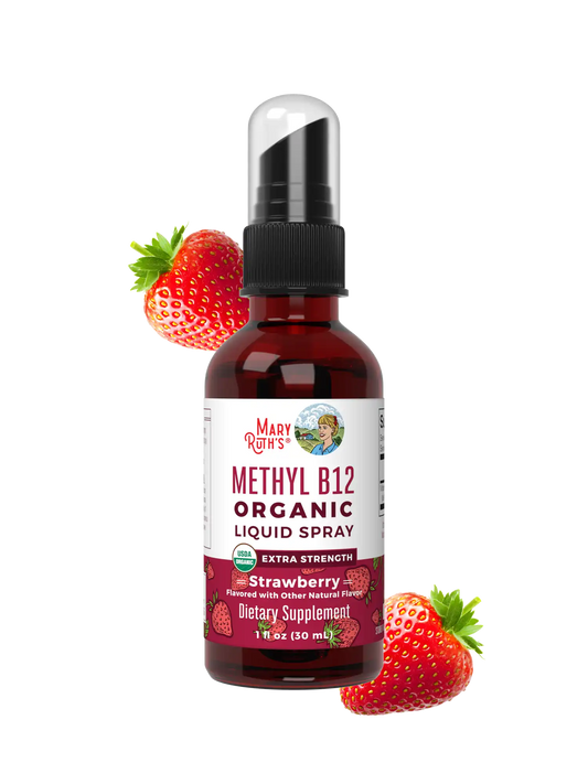 Methyl B12 Organic Spray, Strawberry