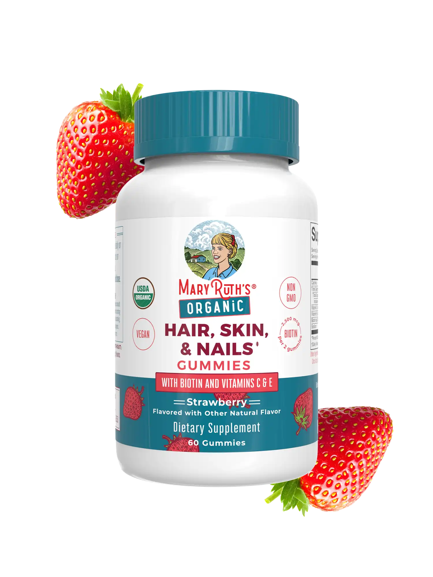 Organic Hair, Skin, & Nails Gummies