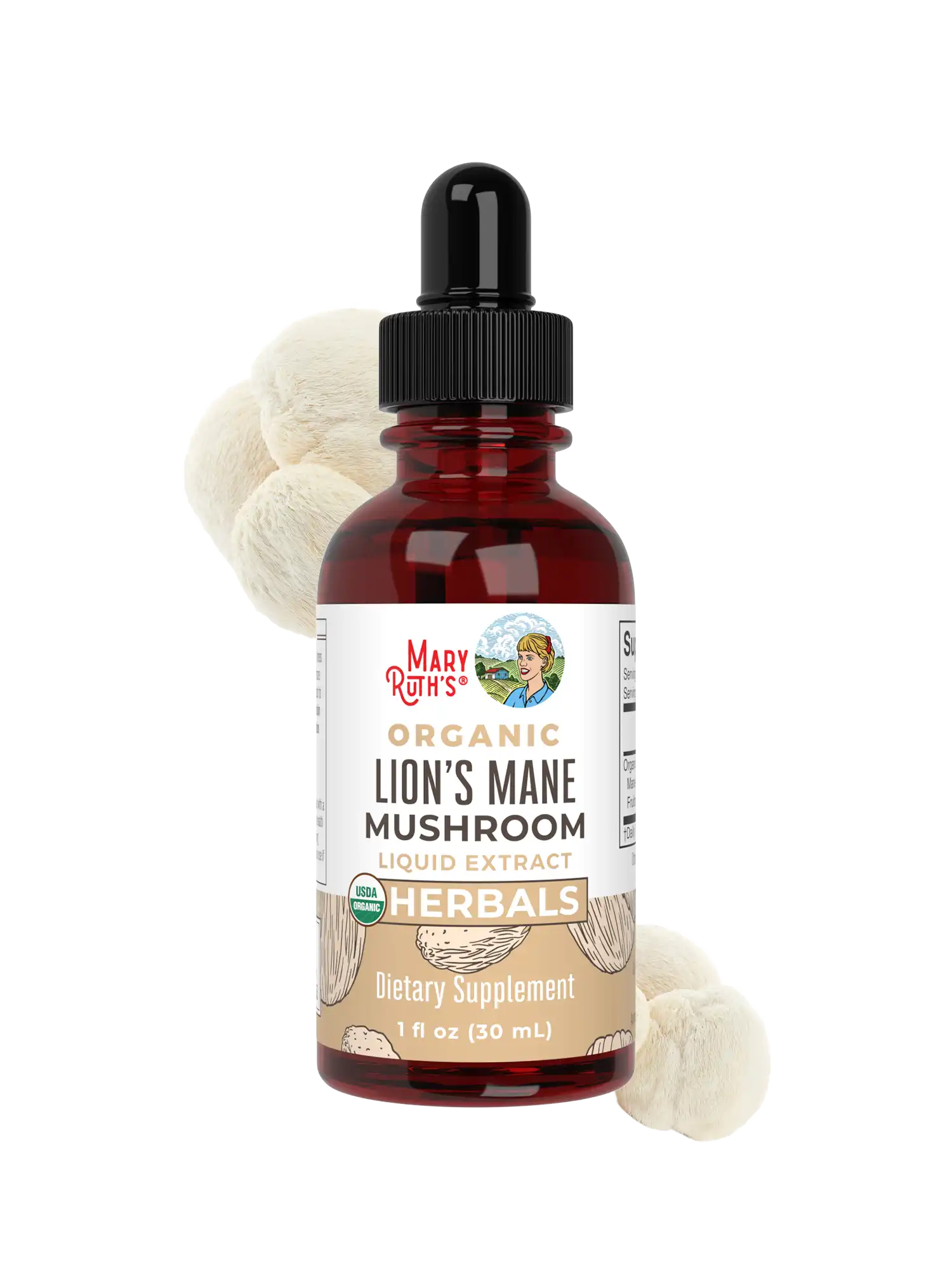 Organic Lion’s Mane Liquid Drops