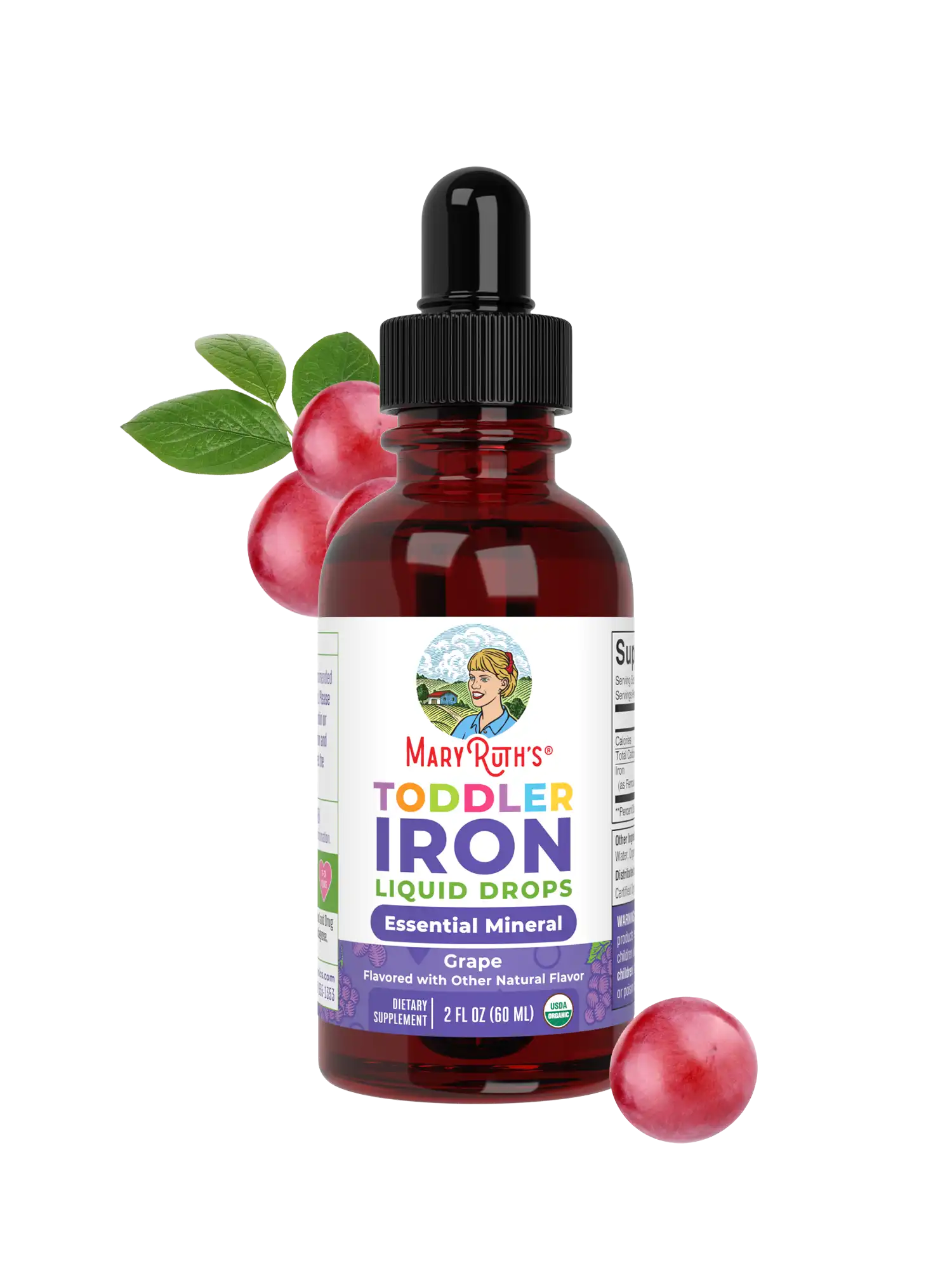 Organic Toddler Iron Liquid Drops