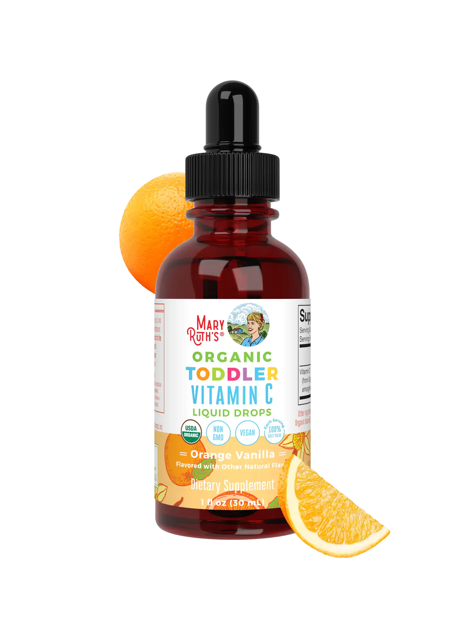 Organic Toddler Vitamin C Liquid Drops