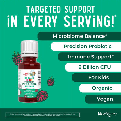 Organic Kids Precision Probiotic Digestive Liquid Drops