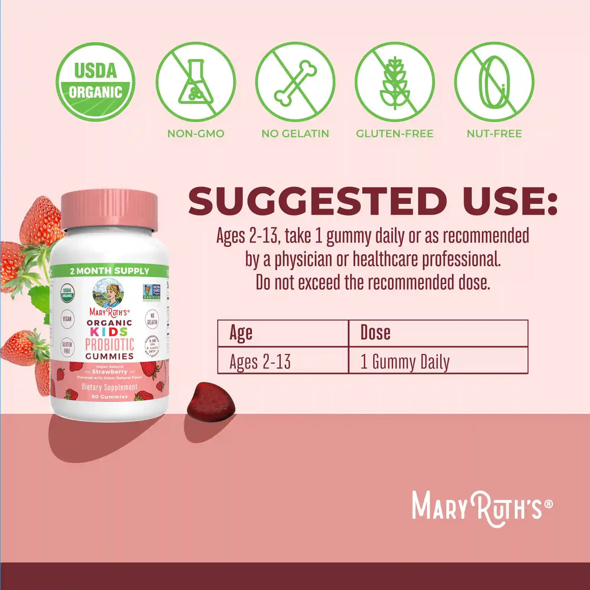 Organic Kids Probiotic Gummies