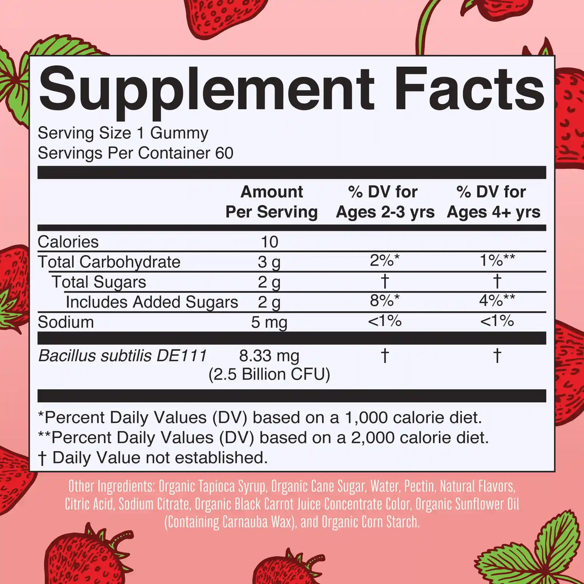 Organic Kids Probiotic Gummies