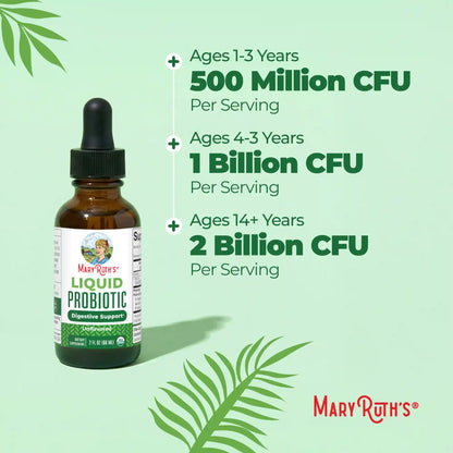 Organic Liquid Probiotic Travel Size