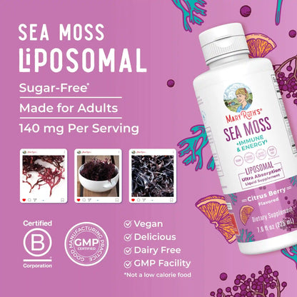 Sea Moss + Immune & Energy Liposomal