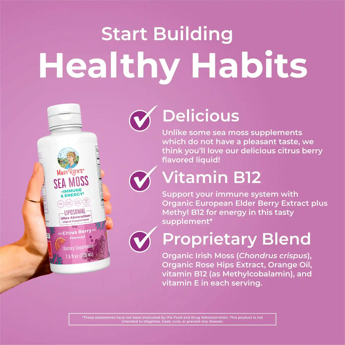 Sea Moss + Immune & Energy Liposomal