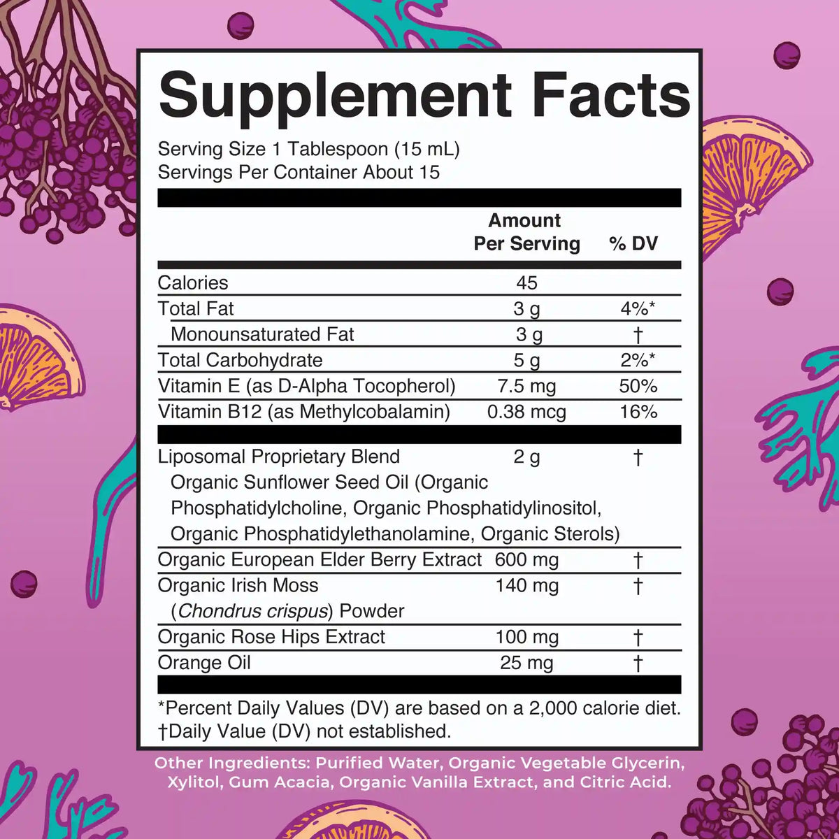 Sea Moss + Immune & Energy Liposomal