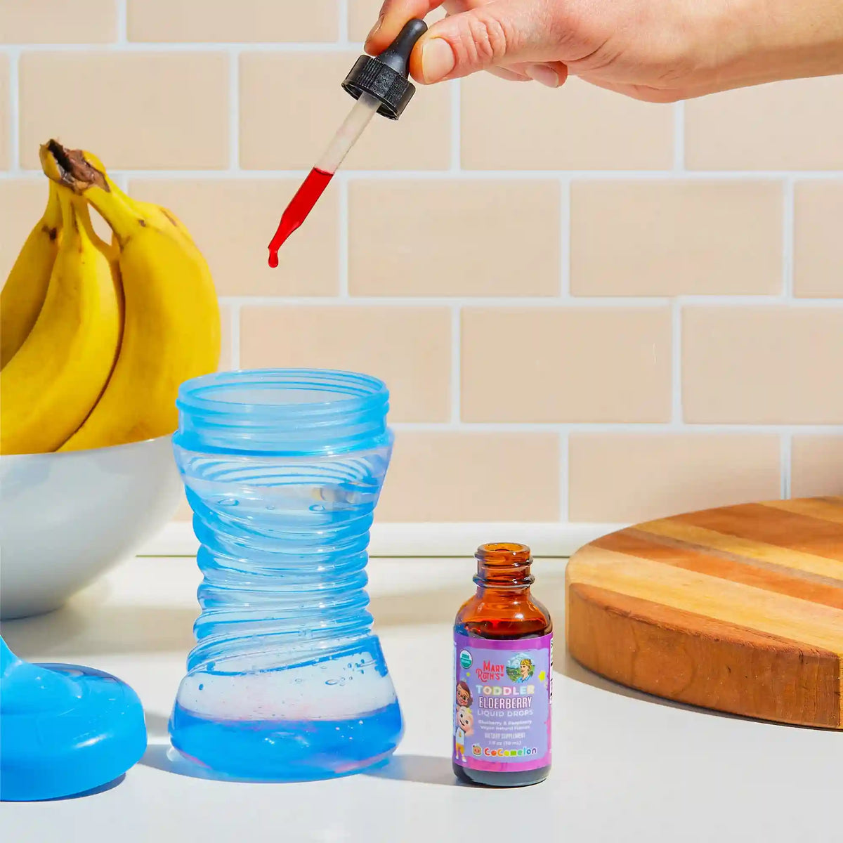 CoComelon Organic Toddler Elderberry Liquid Drops