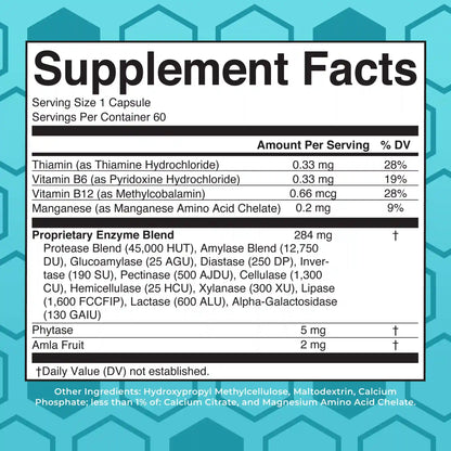 Digestive Food Enzymes