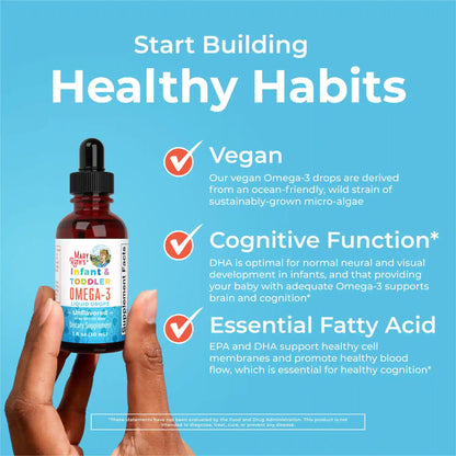 Infant & Toddler Omega-3 Liquid Drops