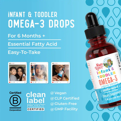 Infant & Toddler Omega-3 Liquid Drops