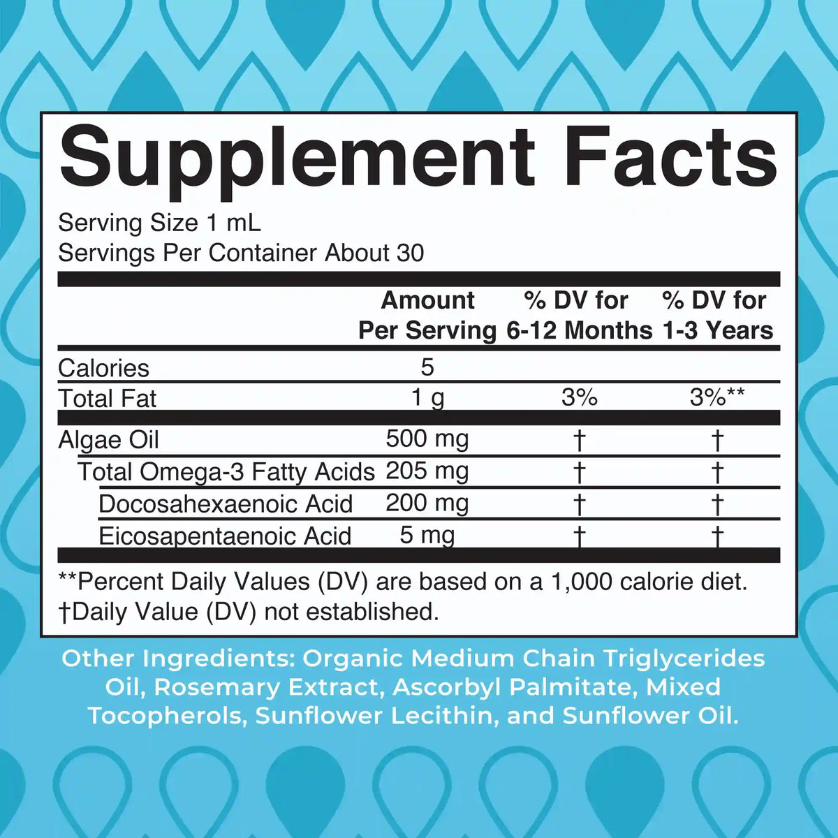 Infant & Toddler Omega-3 Liquid Drops