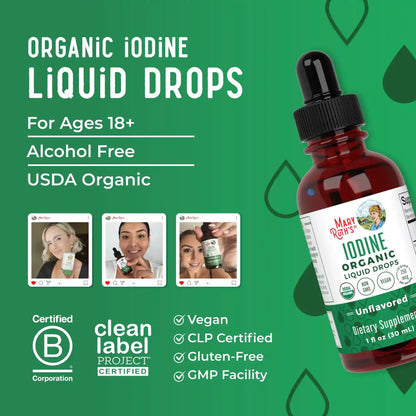 Iodine Liquid Drops