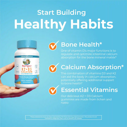 K2 + D3 Calcium Gummies