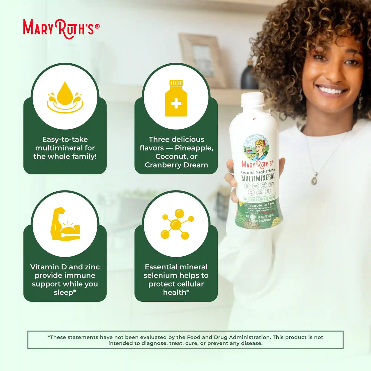 Liquid Nighttime Multimineral (Pineapple)