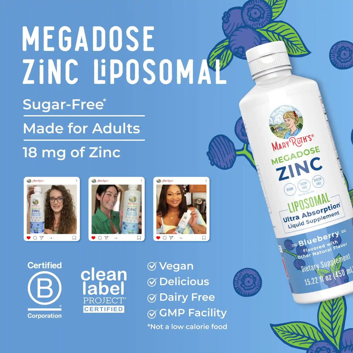 Megadose Zinc Liposomal