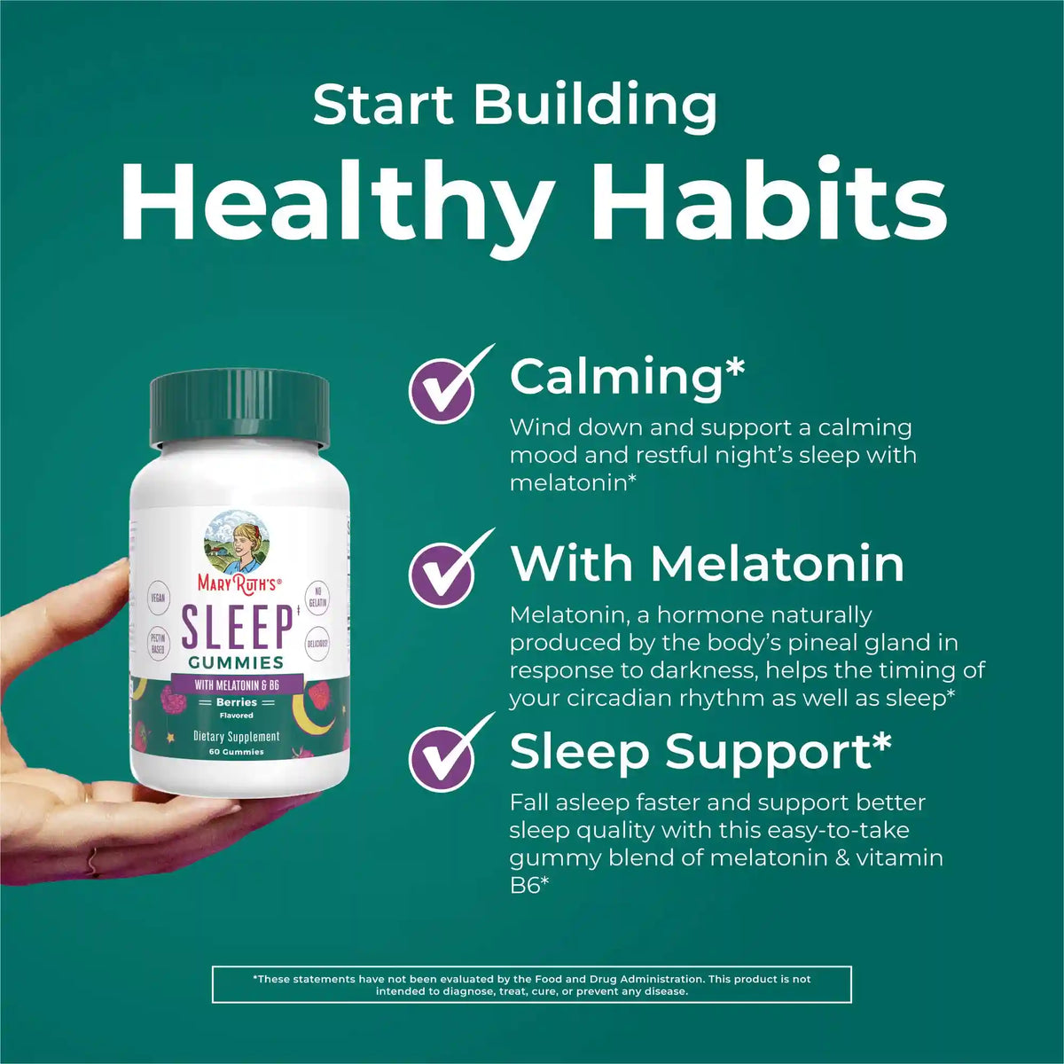 Melatonin Sleep Gummies (Berries)