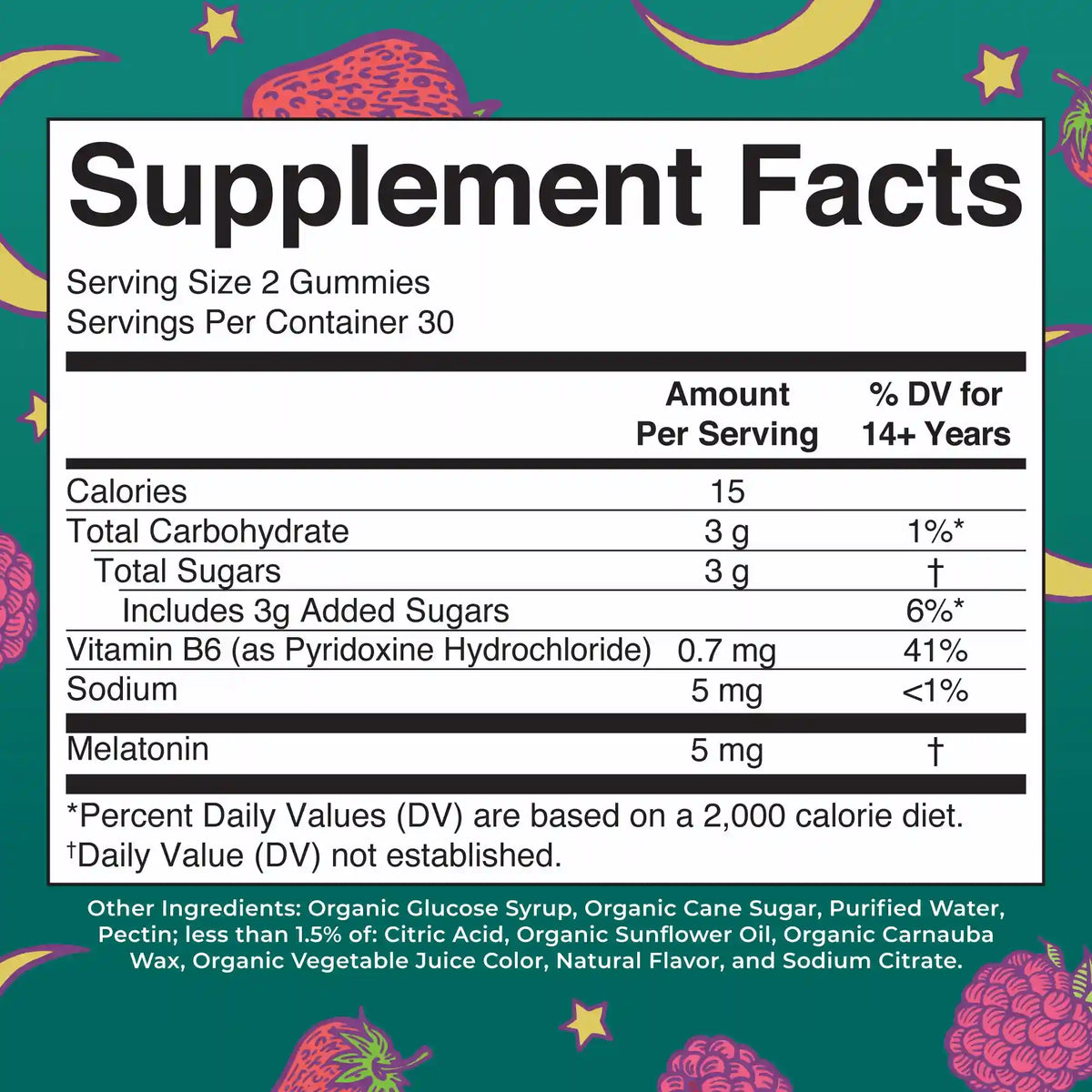 Melatonin Sleep Gummies (Berries)
