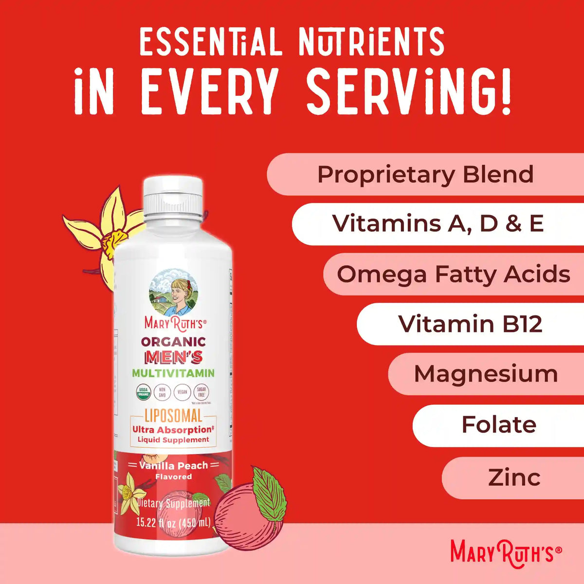 Men's Organic Multivitamin Liposomal