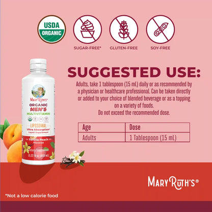 Men's Organic Multivitamin Liposomal