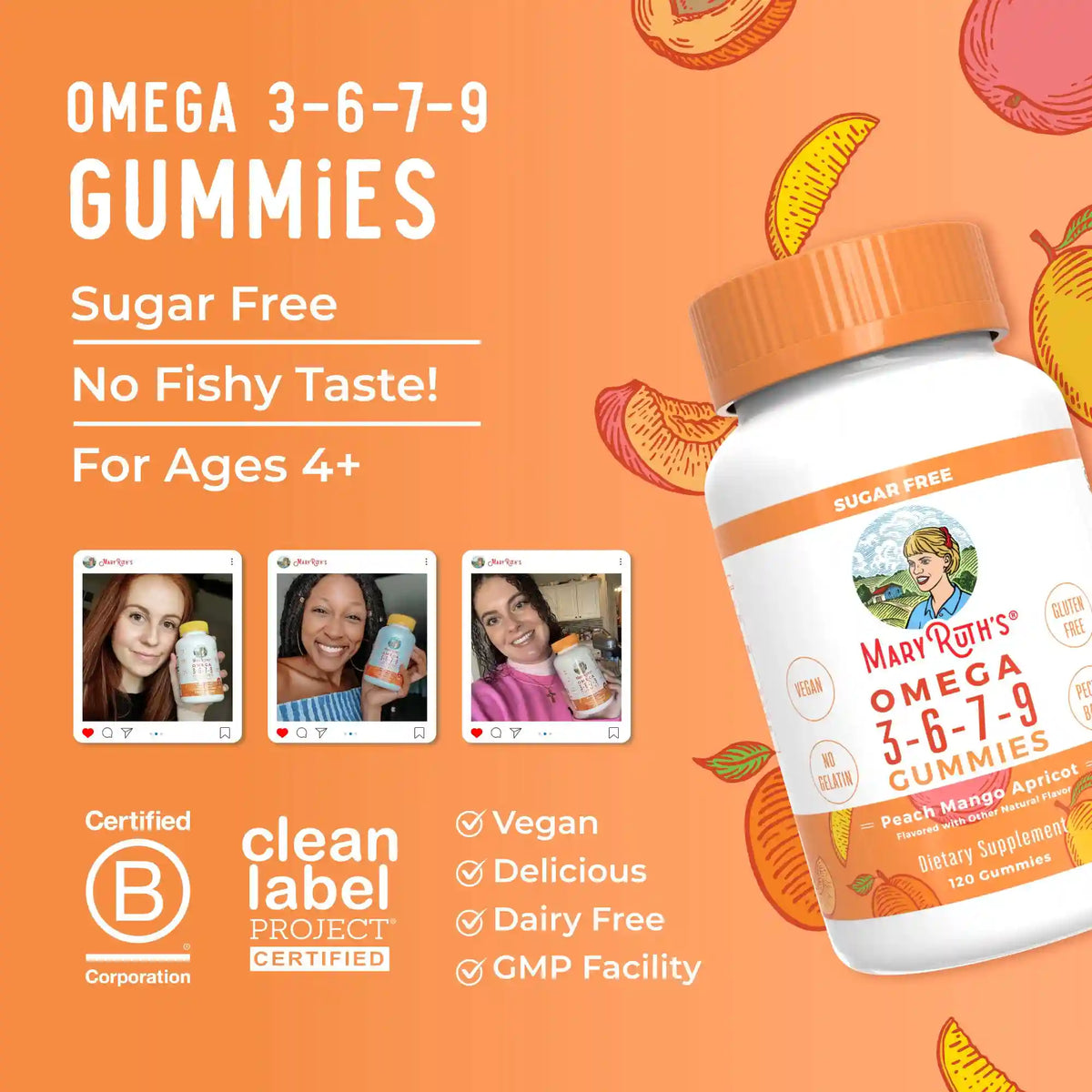Omega 3-6-7-9 Gummies