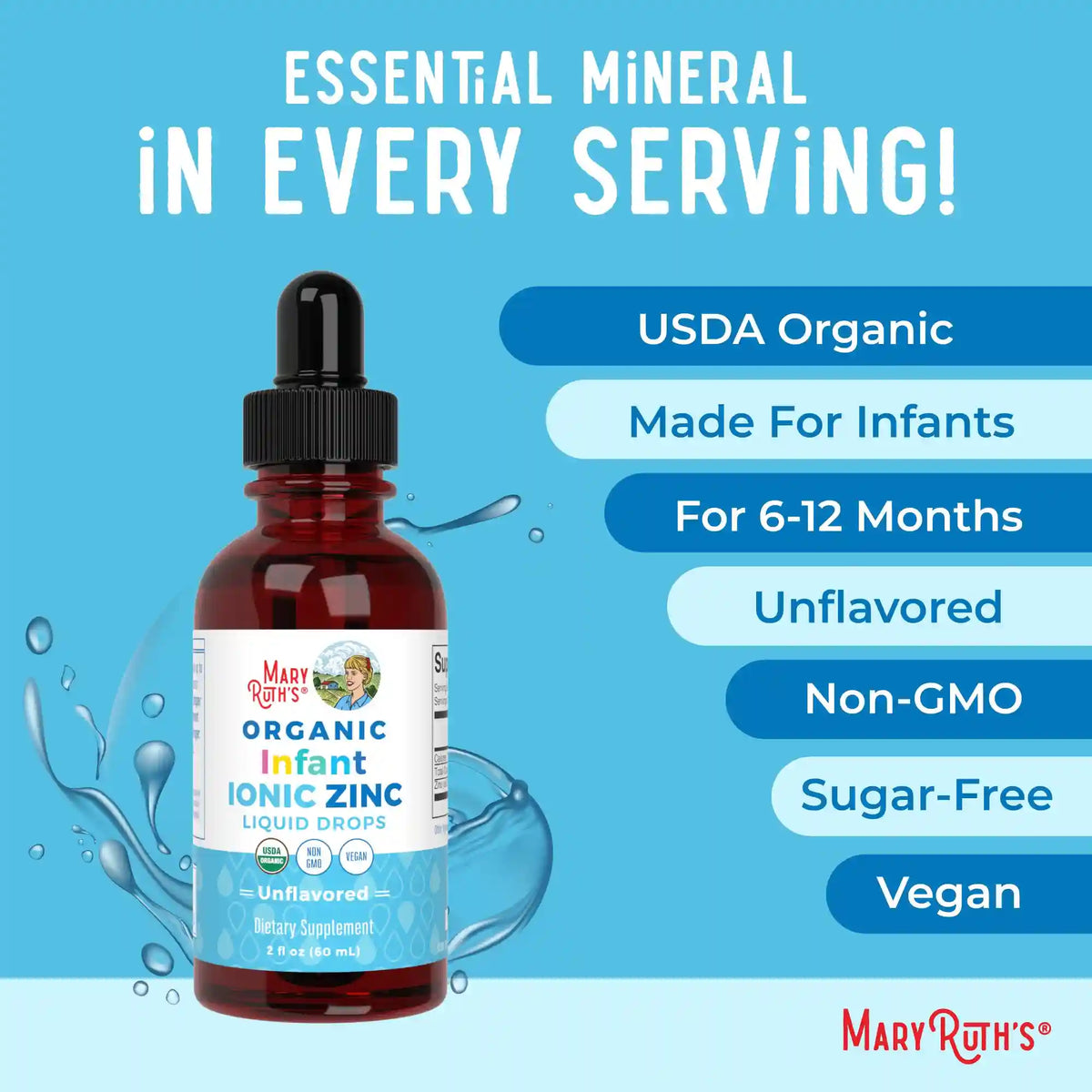 Organic Infant Liquid Zinc