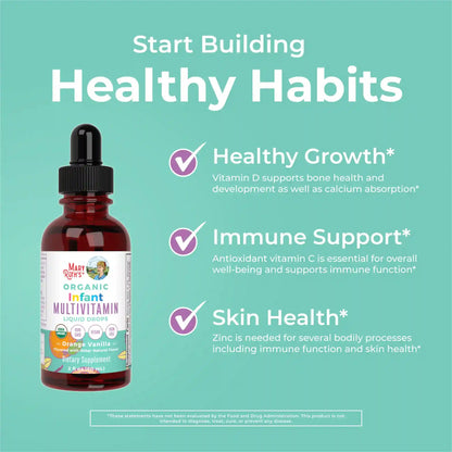 Organic Infant Multivitamin Liquid Drops