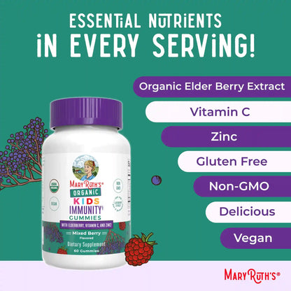 Organic Kids Immunity Gummies