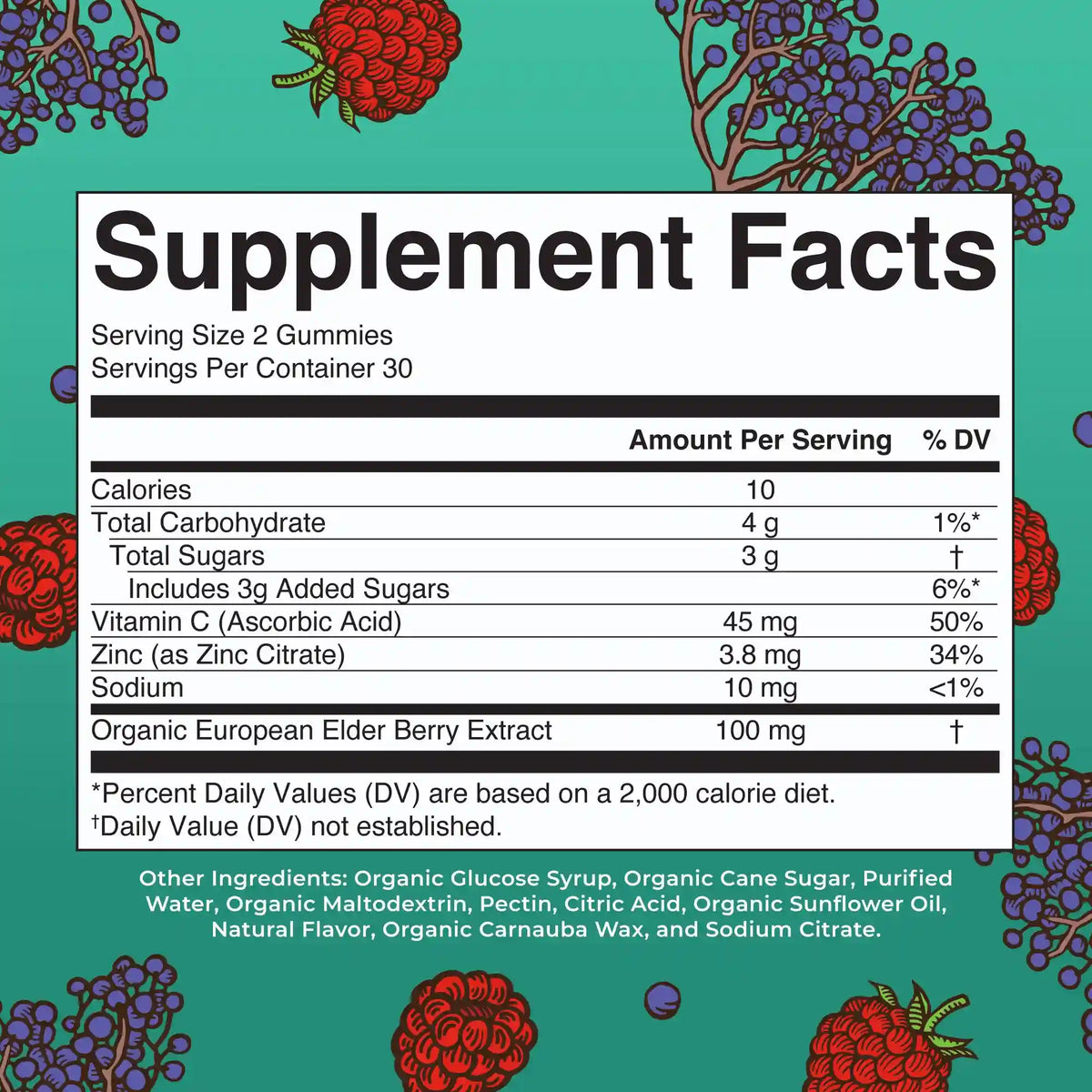 Organic Kids Immunity Gummies