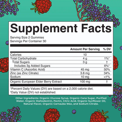 Organic Kids Immunity Gummies