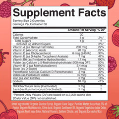 Organic Kids Multivitamin + Postbiotics Gummies