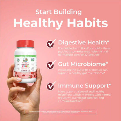 Organic Kids Probiotic Gummies