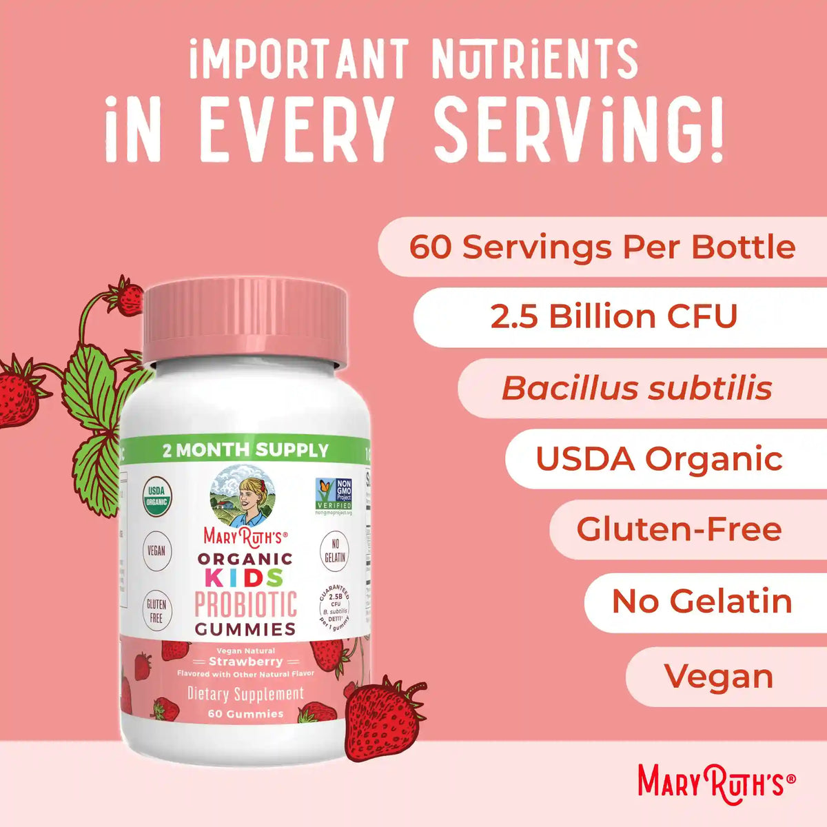 Organic Kids Probiotic Gummies