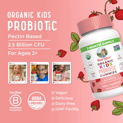 Organic Kids Probiotic Gummies