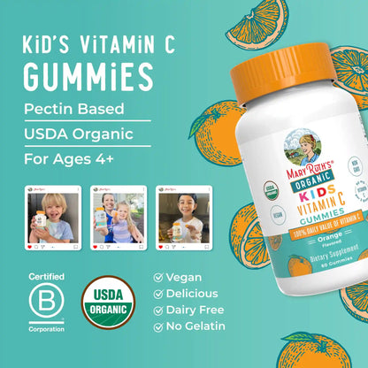 Organic Kids Vitamin C Gummies