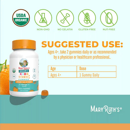 Organic Kids Vitamin C Gummies