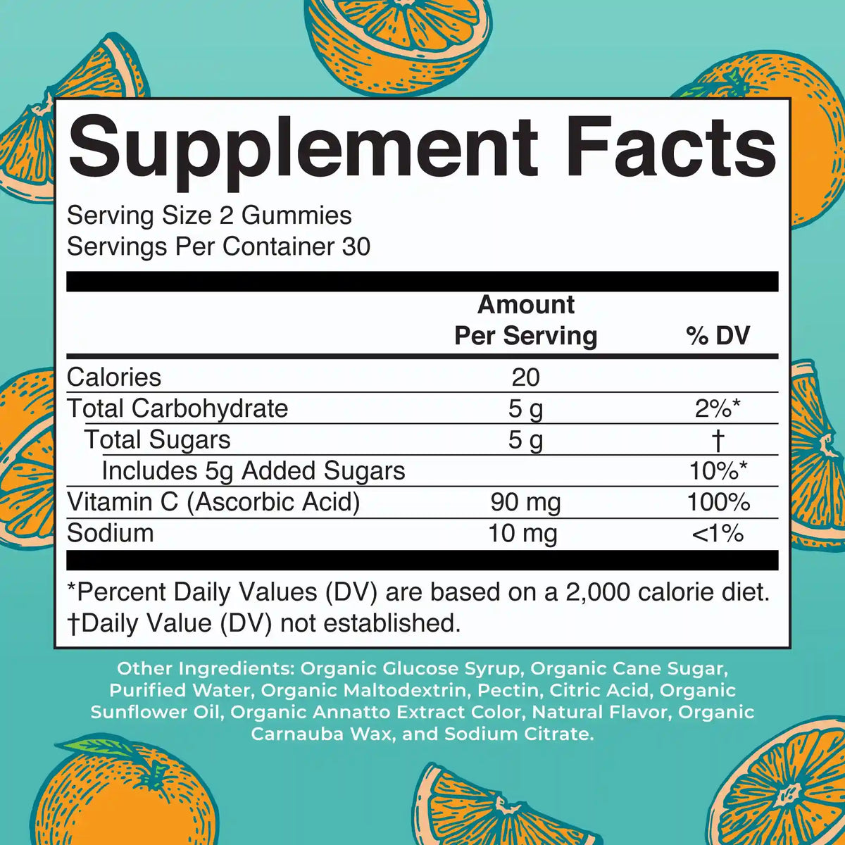 Organic Kids Vitamin C Gummies
