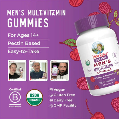 Organic Men’s Multivitamin Gummies