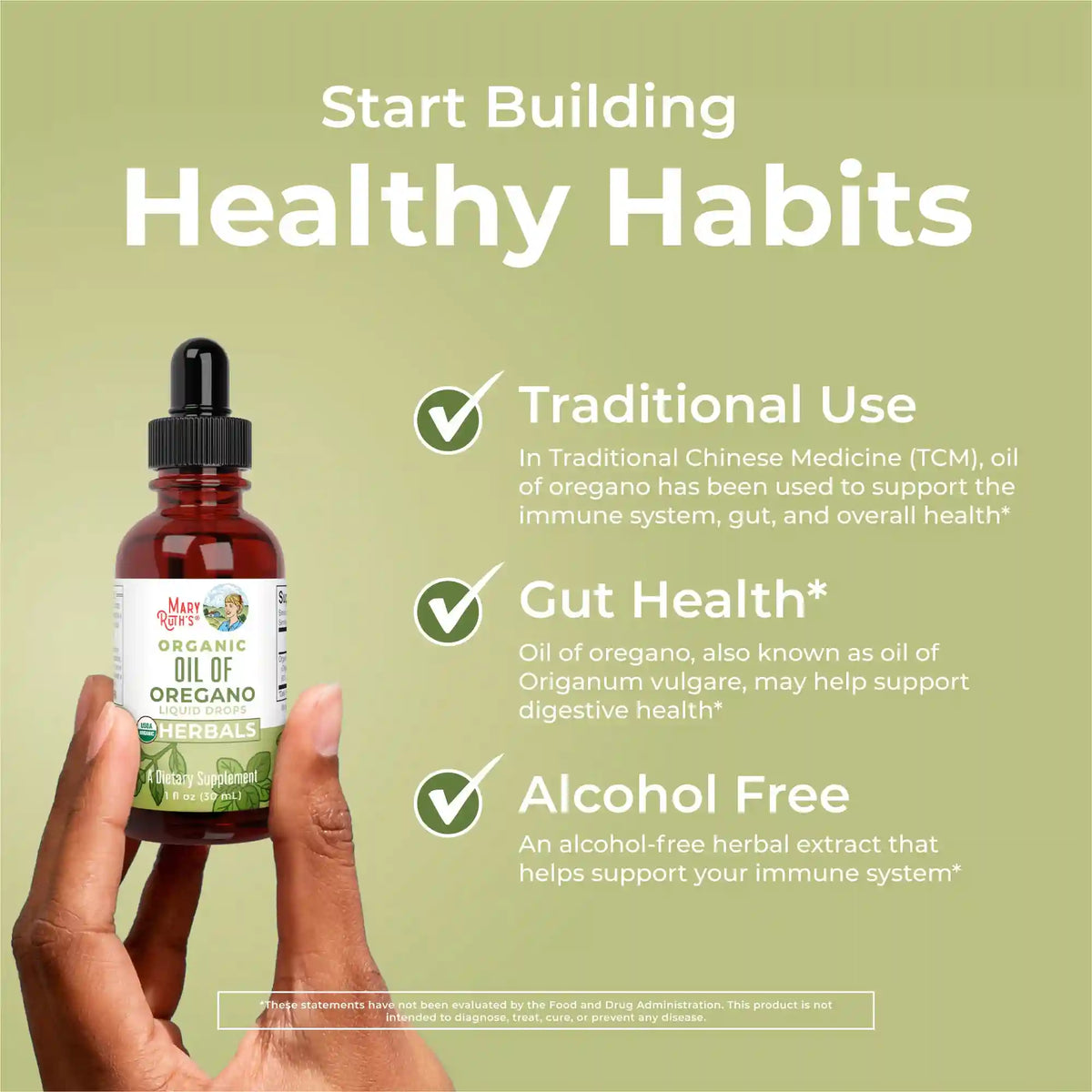 Organic Oil of Oregano Liquid Drops