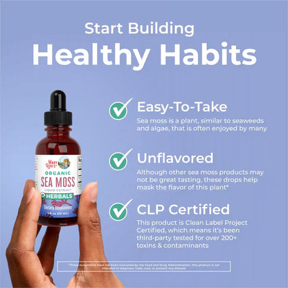 Organic Sea Moss Liquid Drops