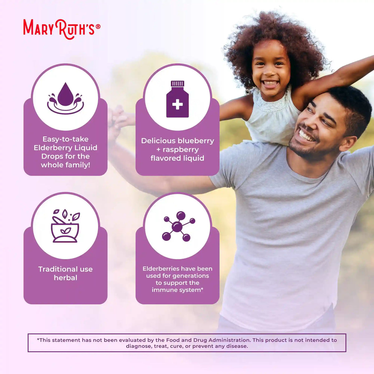 Organic Toddler Elderberry Liquid Drops